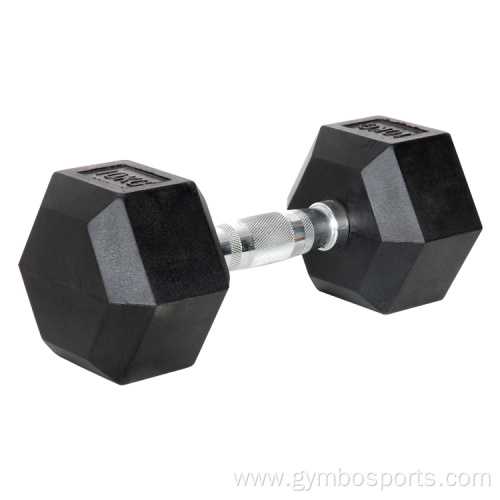 Gym Equipment Rubber Dumbbells Fitness Exercise Dumbbell